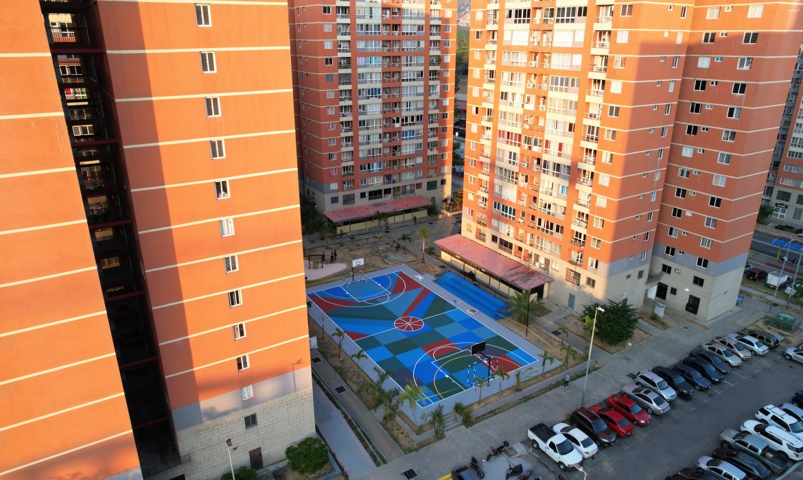 Es rehabilitado espacio deportivo de Ciudad Tiuna en Caracas