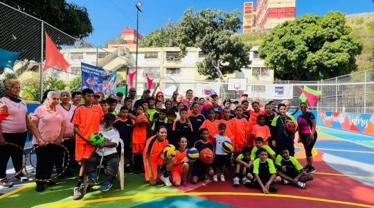 Sunad y Fona promueven el deporte y la cultura en el 23 de Enero de Caracas