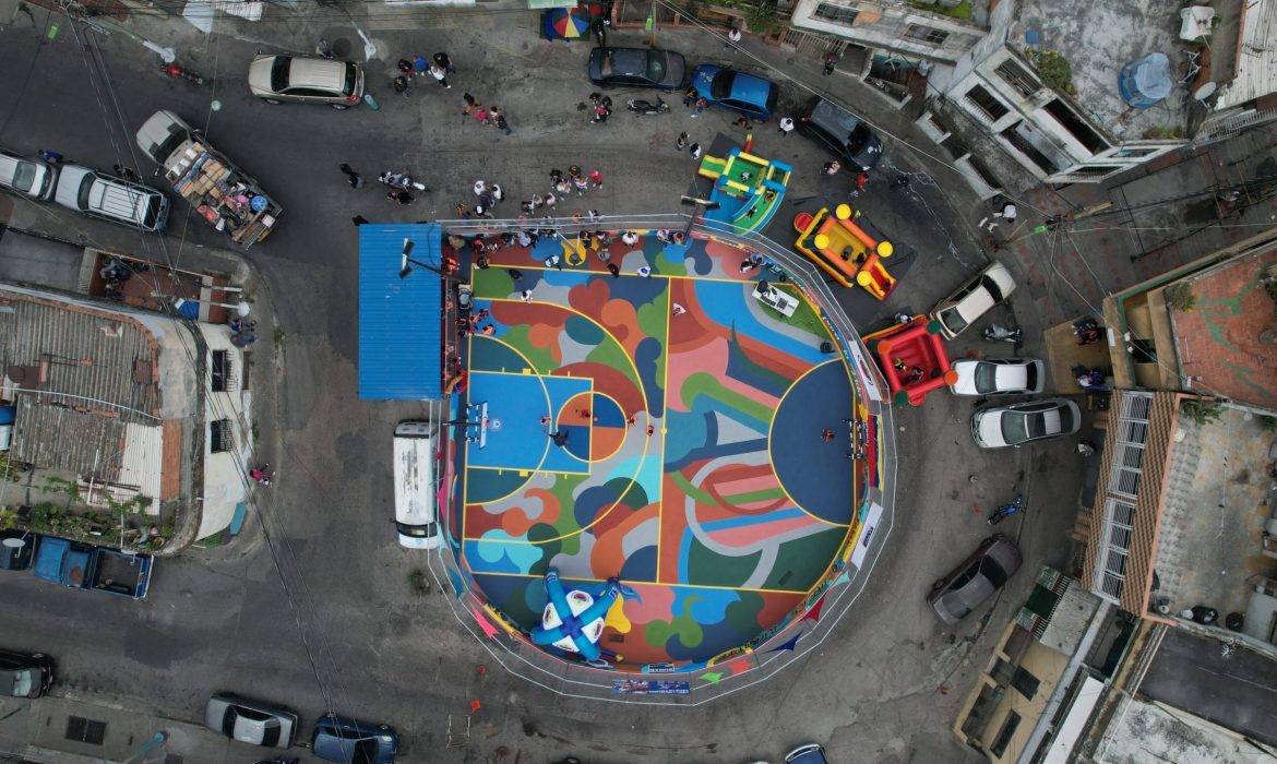 Es recuperado el espacio deportivo ‘’UN DOMINGO DISTINTO’’ del Sector Alta Vista en Caracas