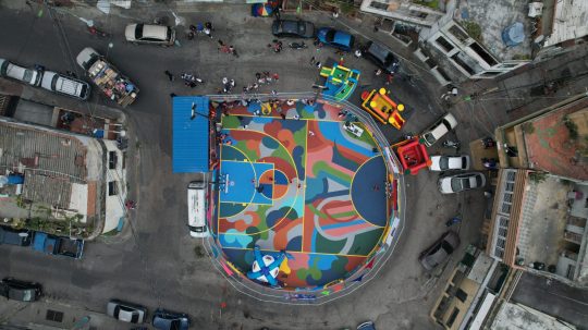 Es recuperado el espacio deportivo ‘’UN DOMINGO DISTINTO’’ del Sector Alta Vista en Caracas