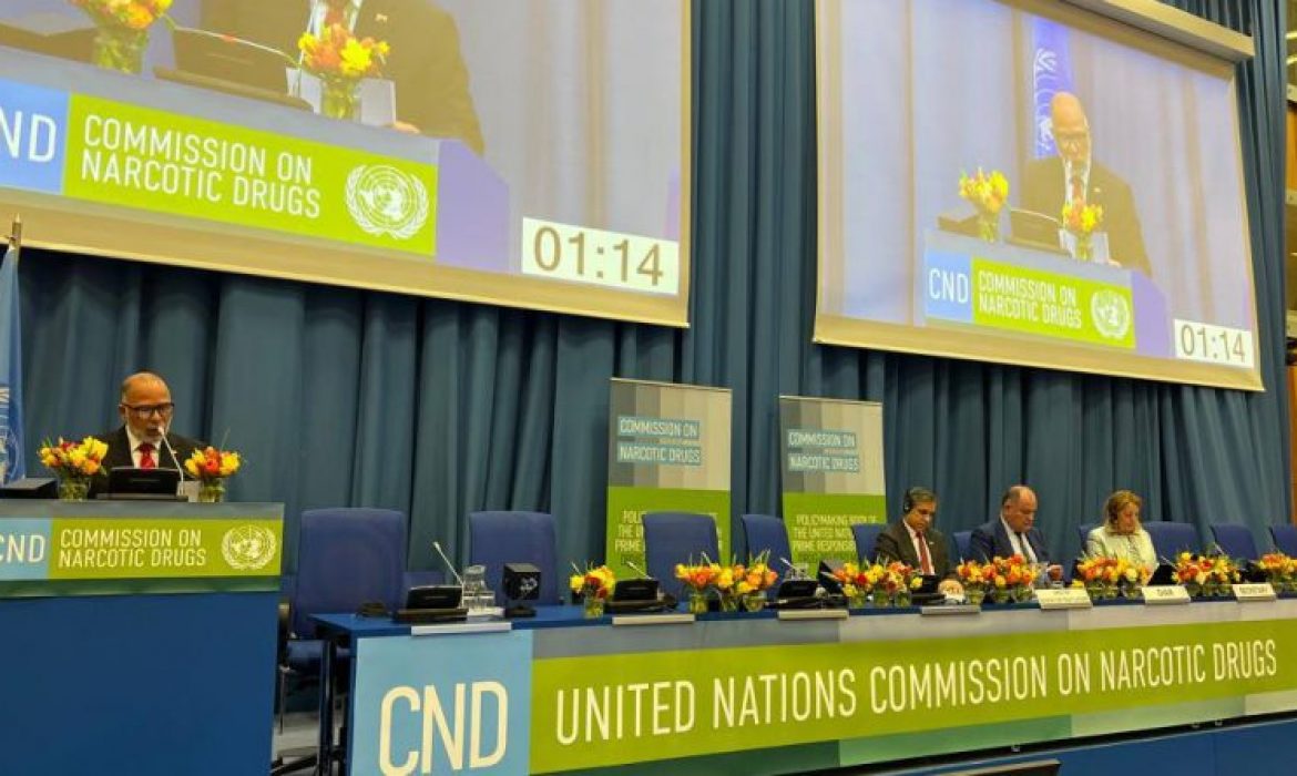 Venezuela aboga por una cooperación internacional no politizada en materia antidrogas
