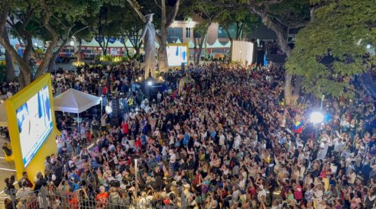 Pueblo venezolano vivió en paz y la tranquilidad la canonización de sus primeros santos