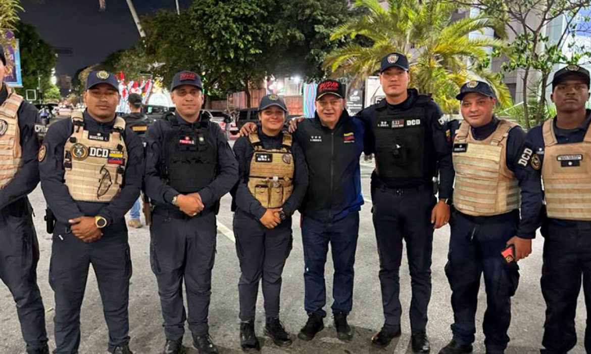 Vicepresidente Sectorial Diosdado Cabello supervisa despliegue policial y confirma normalidad en la capital