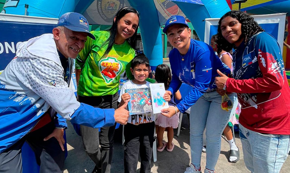 MPPRIJP y FONA participan en Jornada de Atención Integral realizadas en San Agustín y José Félix Ribas
