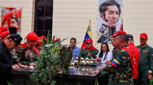 Día de la Dignidad Nacional: Diosdado Cabello conmemora 34 años de la Rebelión del 4F y llama a la cohesión nacional para garantizar la paz