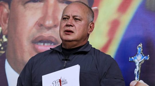 Vicepresidente Sectorial Diosdado Cabello conmemora hechos de abril de 2002