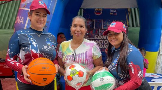 FONA promueve la sana convivencia y el deporte en el sector San Pascual del estado Miranda