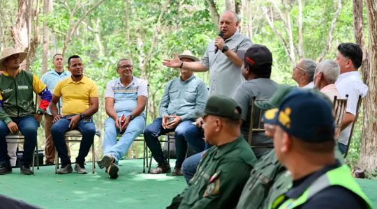 Diosdado Cabello desde Falcón: “Los órganos de seguridad deben ser garantes del bienestar y acompañar al pueblo”