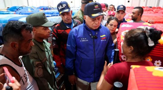 “Nosotros nunca abandonaremos al pueblo venezolano”: Diosdado Cabello verificó operatividad y atención integral a las familias afectadas tras sismos en la UMC